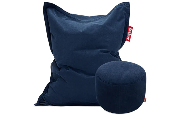 Original Slim Recycled Cord Beanbag Chair + Beanbase Bundle - Image 22