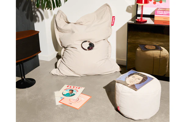 Original Slim Recycled Cord Beanbag Chair + Beanbase Bundle - Image 7