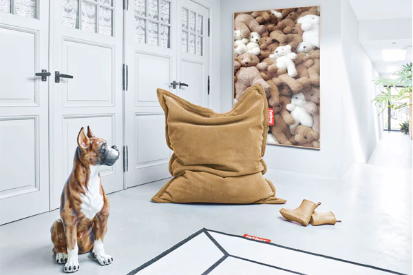 Original Slim Teddy Beanbag Chair + Beanbase Bundle - Image 14